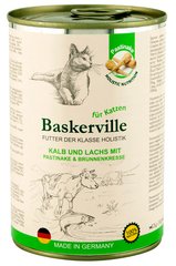 Baskerville Holistic Kalb und Lachs - Телятина/Лосось - консерви для котів - 400 г % Petmarket