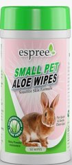 Espree SMALL ANIMAL Wipes - вологі серветки для дрібних тварин - 50 шт. % Petmarket
