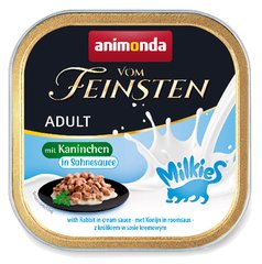 Animonda Vom Feinsten Adult with Rabbit in Cream sauce - консерви для котів (кролик у вершковому соусі), 100 г Petmarket