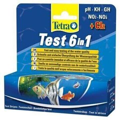 Tetra TEST 6 in 1 - набір для тестування води в акваріумі % Petmarket
