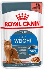 Royal Canin Light Weight вологий корм для підтримки ваги кішок (шматочки у соусі) - 85 г % Petmarket